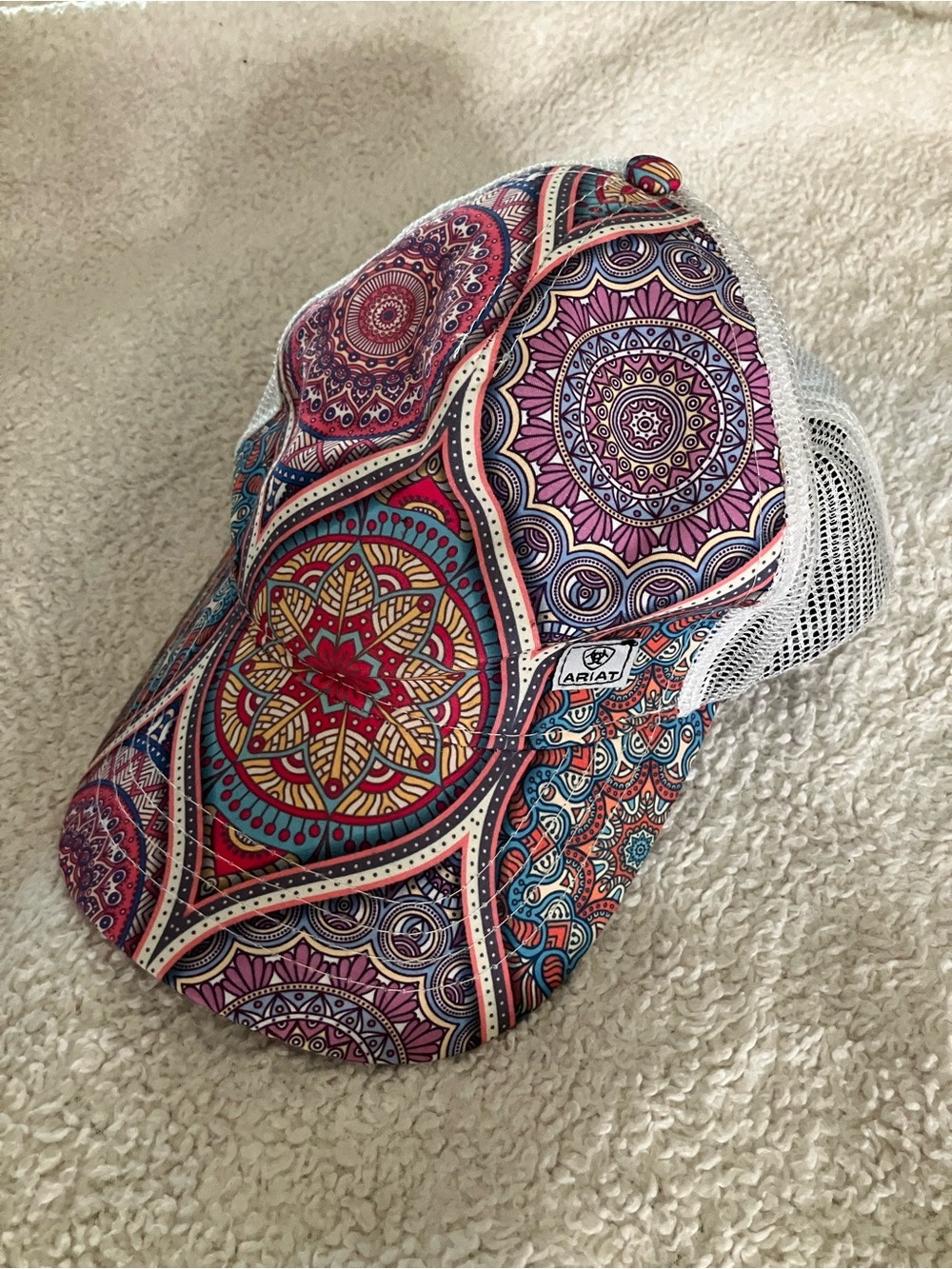 Ariat Women's Multicolor Mandala Mesh Trucker Hat